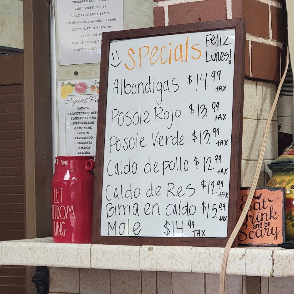 La Fondita Mexican Restaurant Menu image 3
